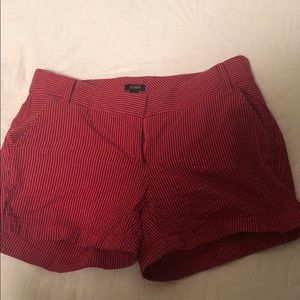 J.crew seersucker shorts